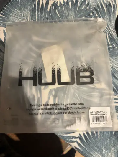 Palas de Mano para Natación HUUB Talla L - miniatura 1