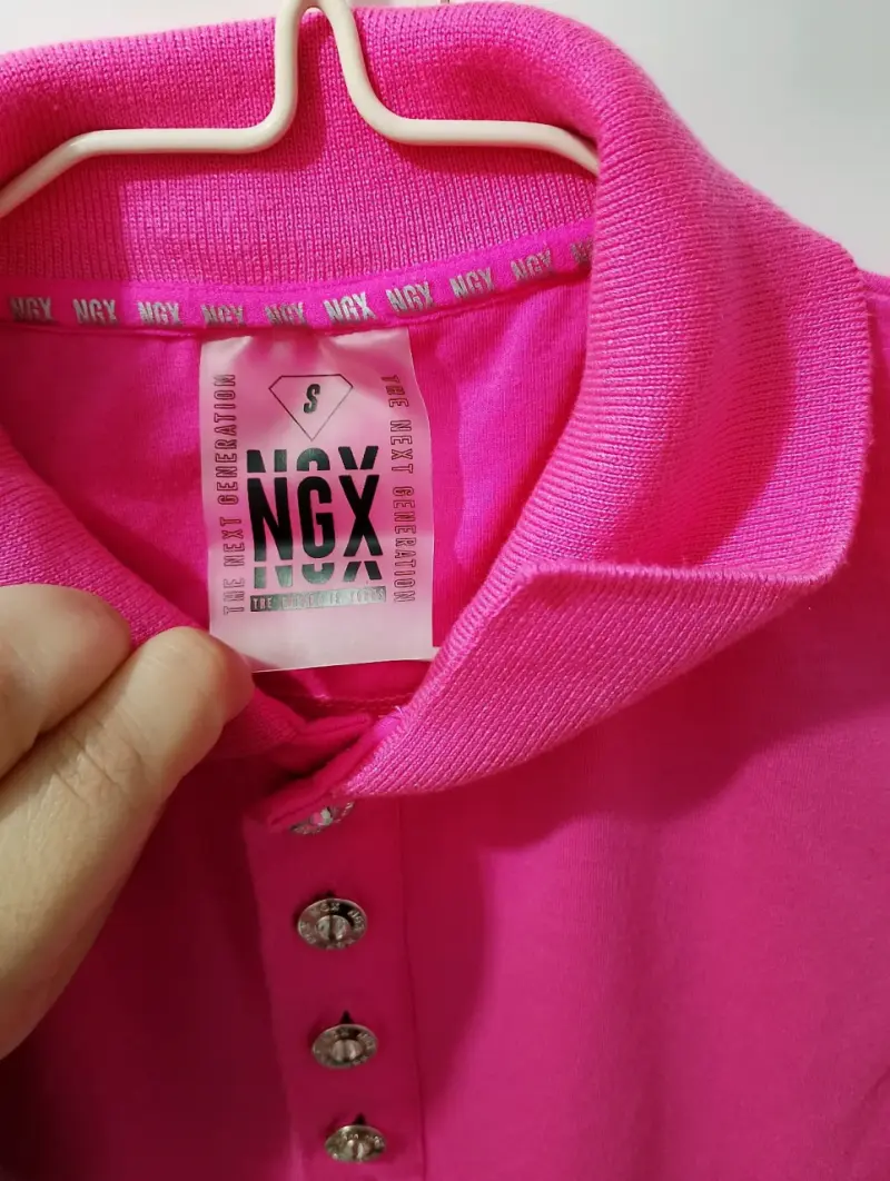 Pantalones negros NGX de algodón y elastano - 5