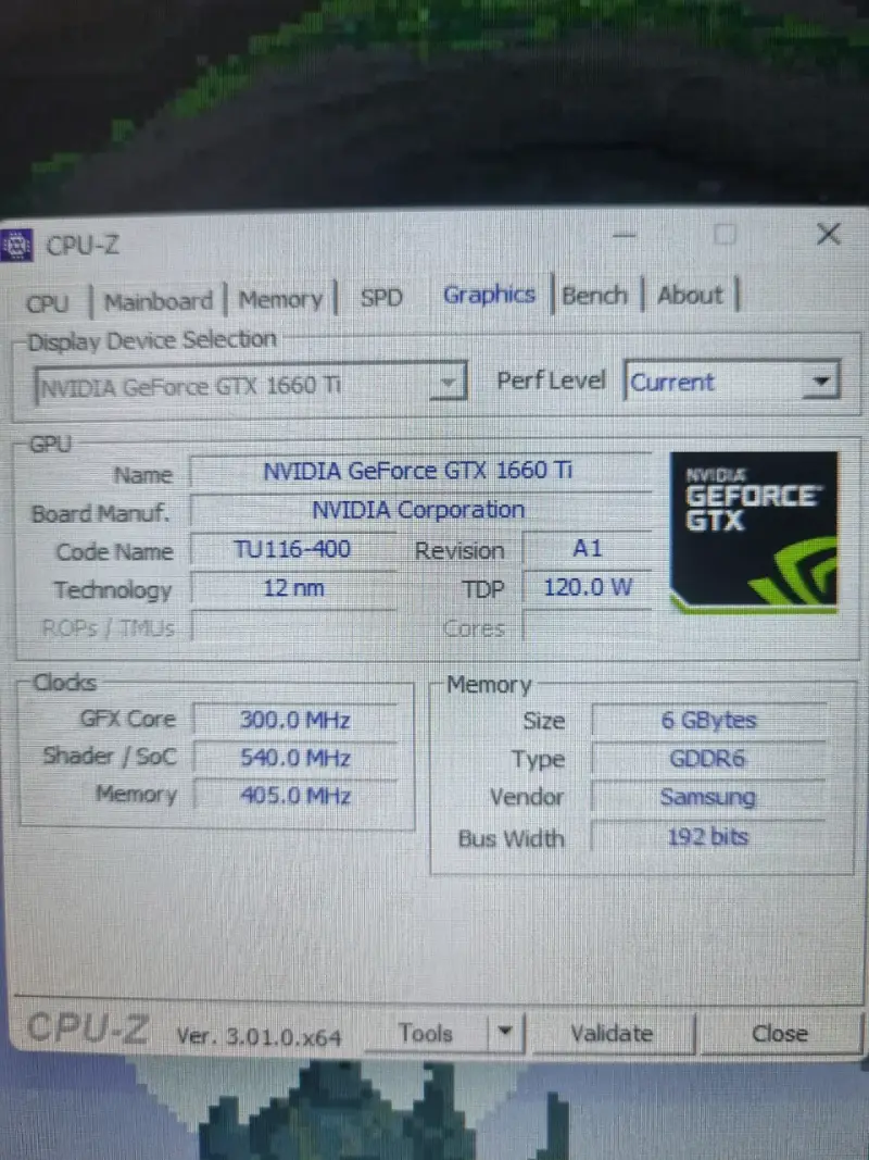 Tarjeta Gráfica NVIDIA GeForce GTX 1660 Ti 6GB - 3