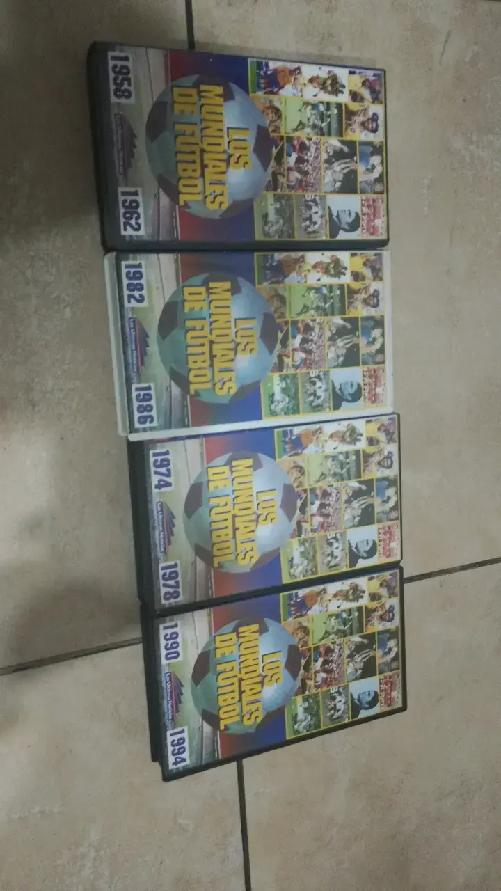 Colección de DVDs Los Mundiales de Fútbol