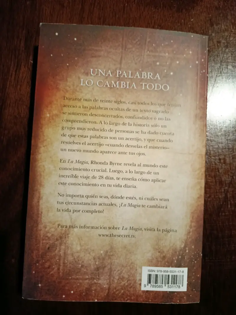 Libro 'La Magia' de Rhonda Byrne en buen estado - 2