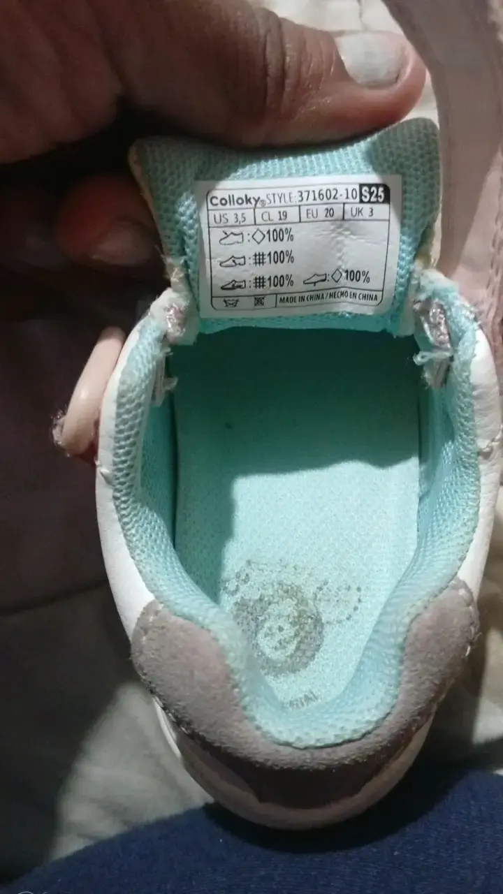Zapatillas de bebé blanca - 3