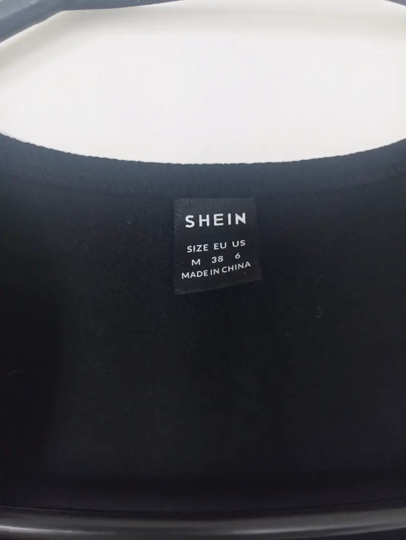 Body negro sin mangas Shein talla M - 3