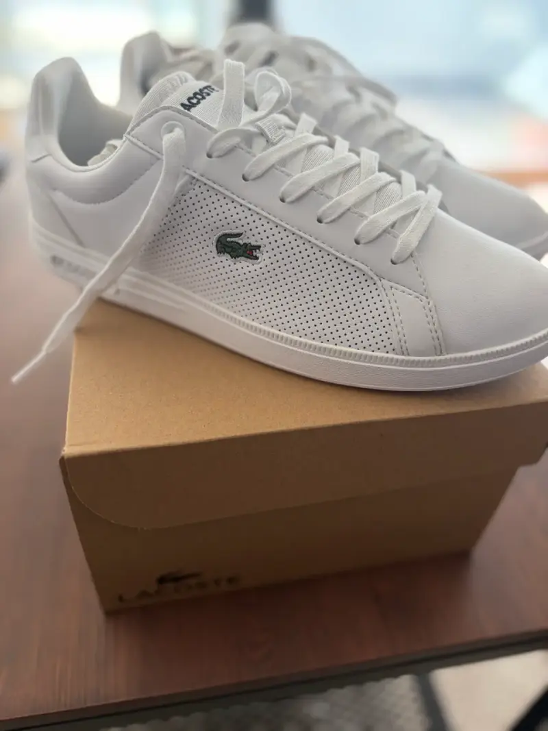Zapatillas blancas Lacoste Lite Base 1 224 1 SFA - 2