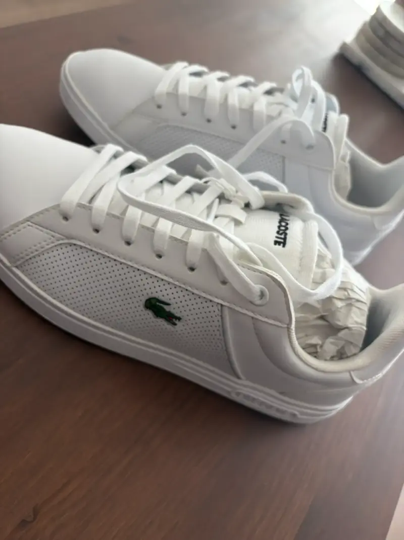 Zapatillas blancas Lacoste Lite Base 1 224 1 SFA - 4