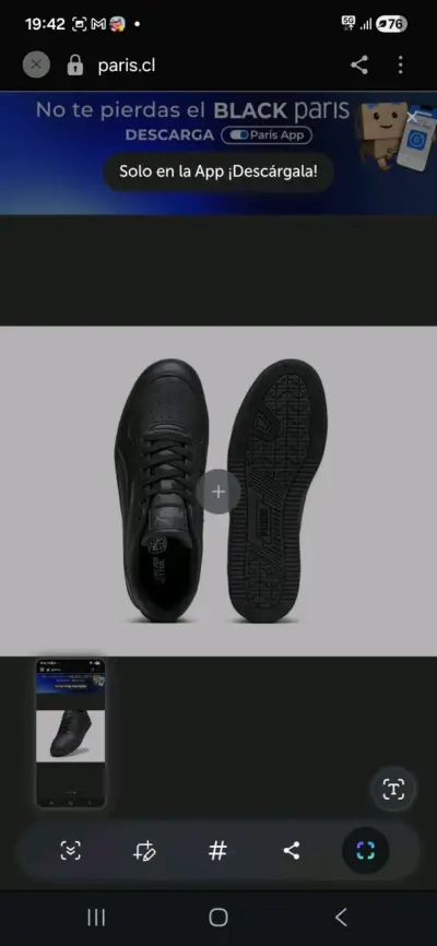 Zapatillas negras Puma Caven 2.0 para hombre - miniatura 2