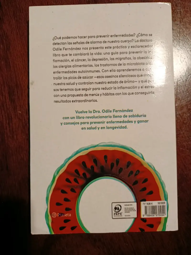 Libro Hábitos Que Te Salvarán La Vida de Dra. Odile Fernández - 2
