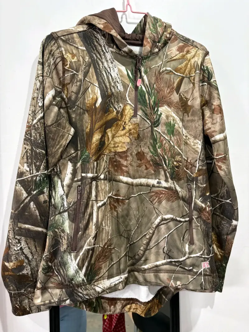Polerón camuflado con capucha Realtree - 1