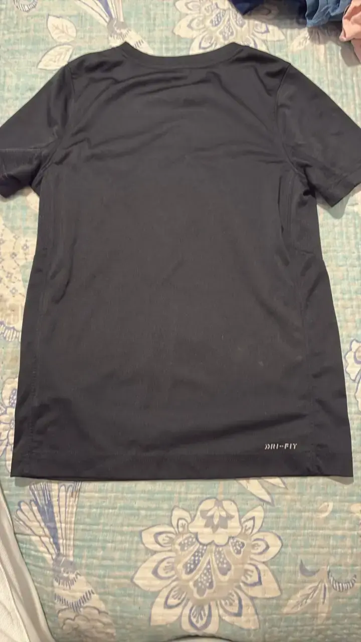 Polera Nike Dri-Fit Just Do It negra - 2