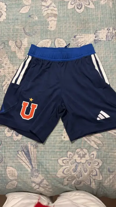 Short deportivo azul Universidad de Chile - miniatura 1
