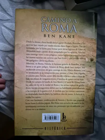 Libro Camino a Roma de Ben Kane - miniatura 2