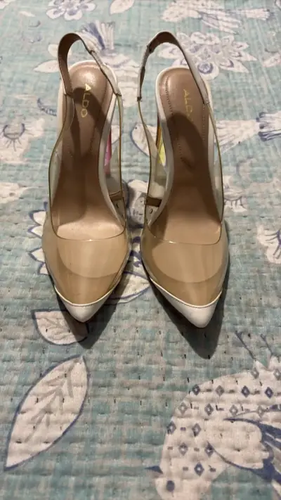 Zapatos de tacón transparente Aldo elegantes - miniatura 1