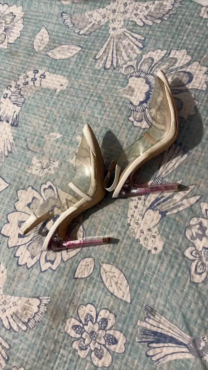 Zapatos de tacón transparente Aldo elegantes - 4