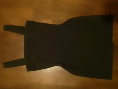 Vestido negro elegante talla M - miniatura 1