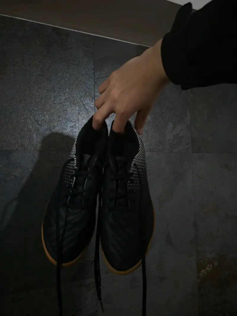 Zapatillas de Futsal Decathlon Futsal 100 Negras - 3