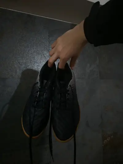 Zapatillas de Futsal Decathlon Futsal 100 Negras - miniatura 3