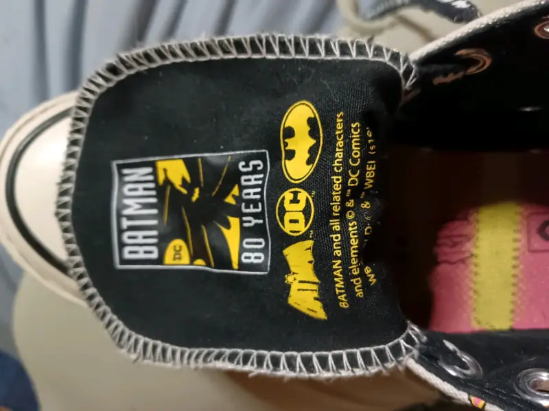 Zapatillas Converse Batman edición especia - 6