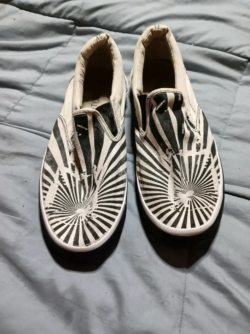 Zapatillas slip-on Gotcha diseño psicodélico - 1