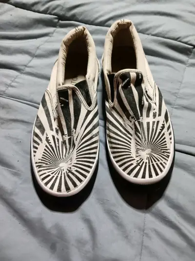 Zapatillas slip-on Gotcha diseño psicodélico - miniatura 1