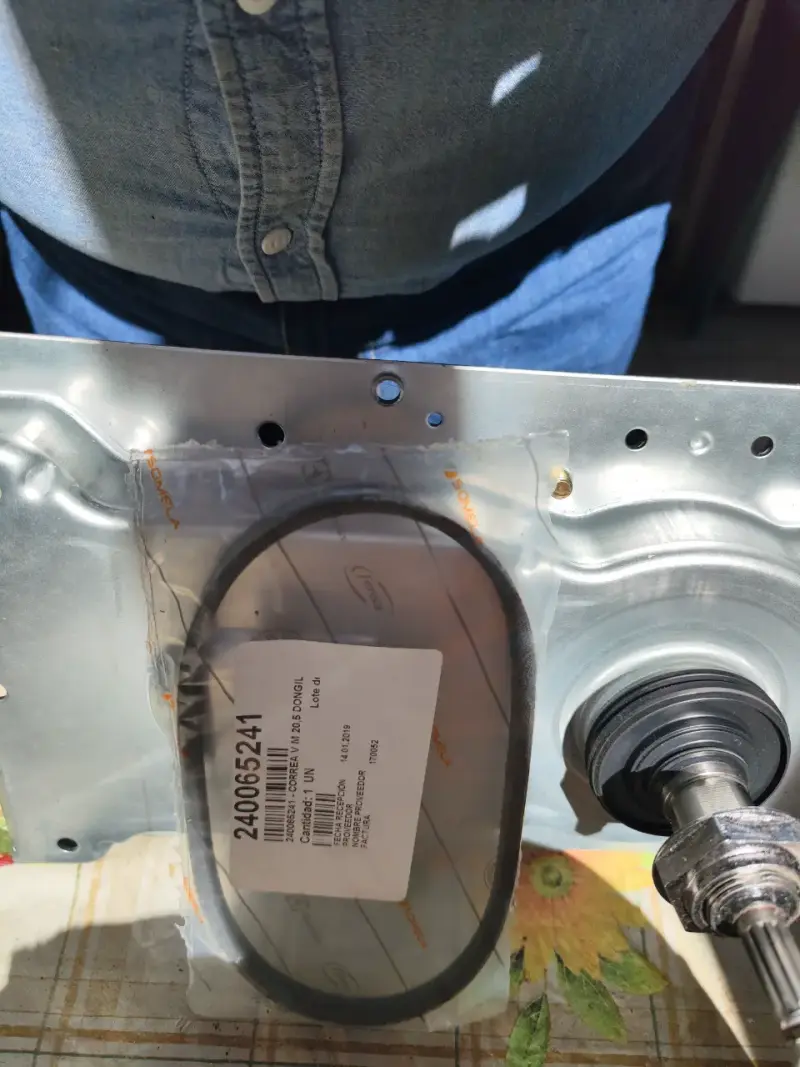 Repuesto de motor para lavadora con polea - 3
