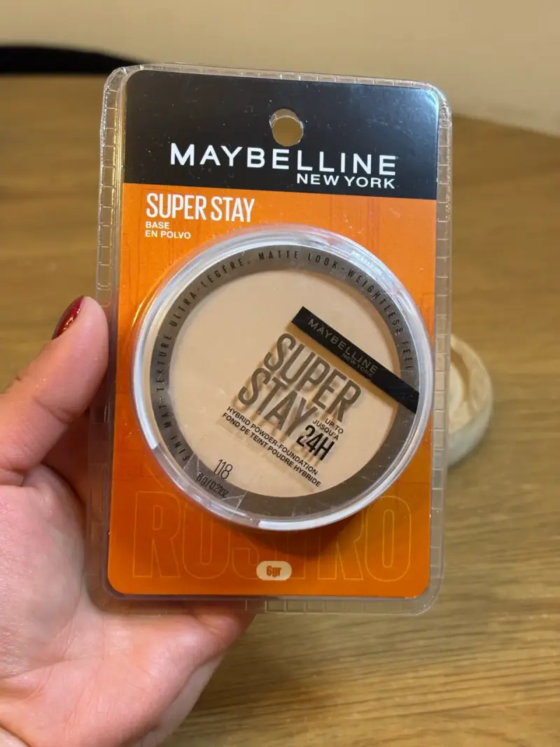 Polvo compacto Maybelline Super Stay 24H tono 118 - 1
