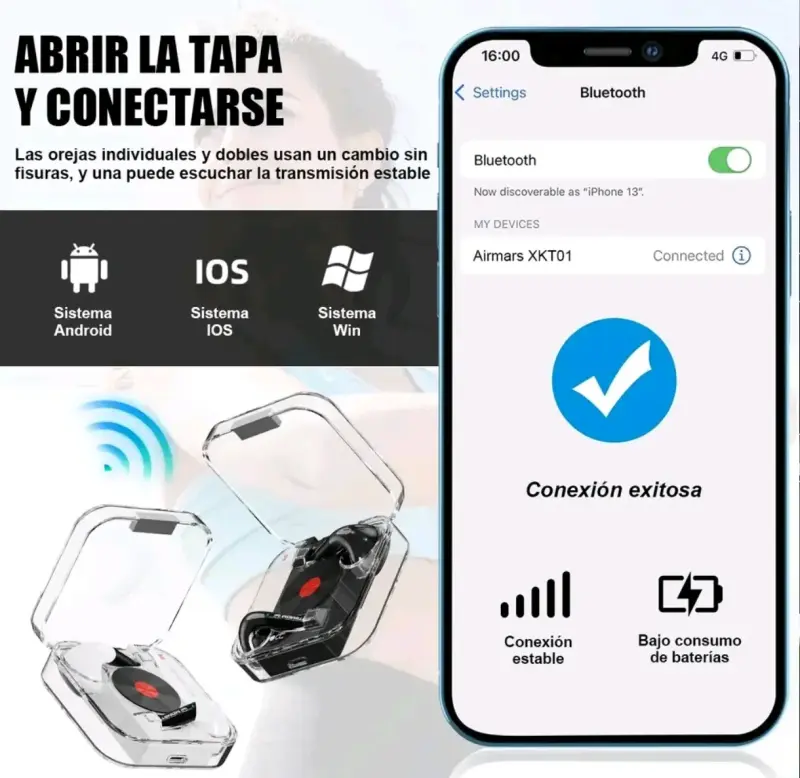 VENDO AUDÍFONOS INALÁMBRICOS MONSTER GAMER XKTO1 - 3