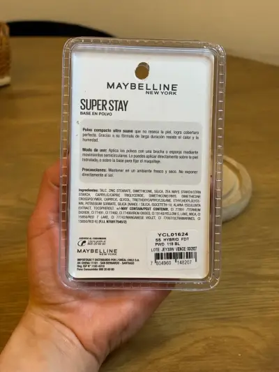 Polvo compacto Maybelline Super Stay 24H tono 118 - miniatura 2