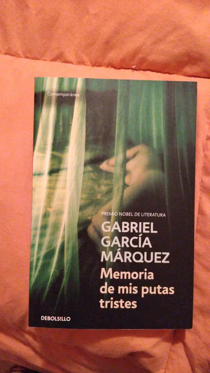 Libro 'Memoria de mis putas tristes' de Gabriel García Márquez