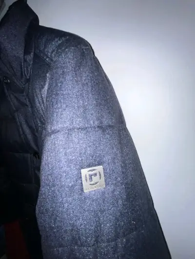 Chaqueta acolchada azul para hombre - miniatura 2