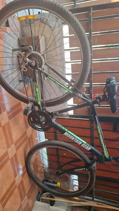 Bicicleta Mountain Gear Stork Negra para Montaña - miniatura 3
