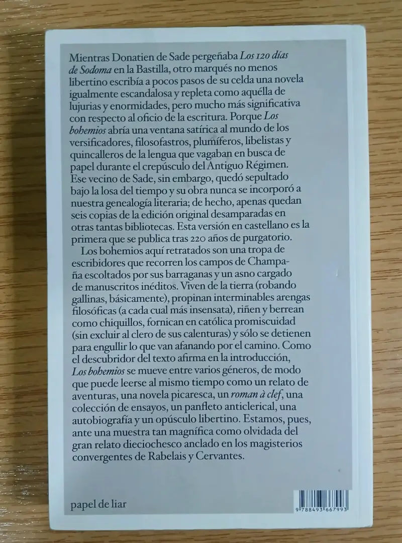 Libro 'Los Bohemios' de Marqués de Pelleport - 6