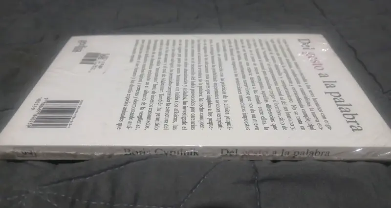 Libro 'Del gesto a la palabra' de Boris Cyrulnik - 2