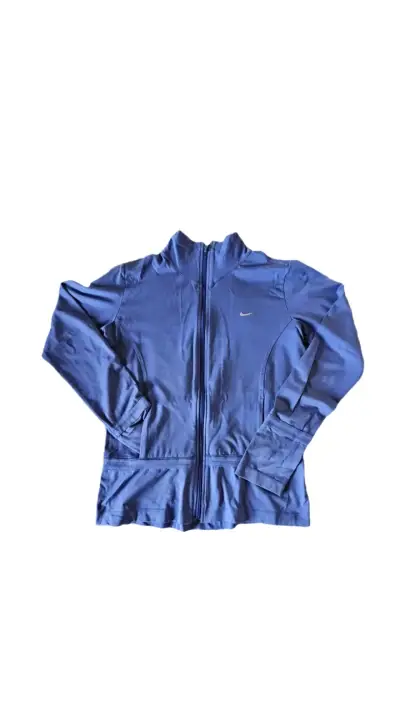 Chaqueta Deportiva Azul Nike Mujer - miniatura 1