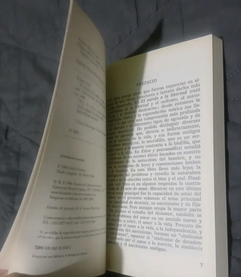 Libro 'El Corazón del Hombre' de Erich Fromm - 2