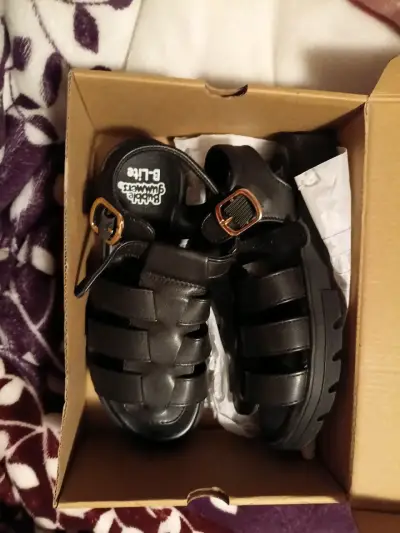 Sandalias negras /Talla 33 - miniatura 1