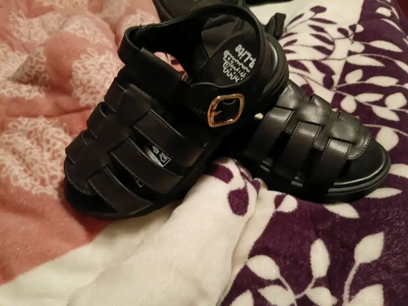 Sandalias negras /Talla 33 - 2