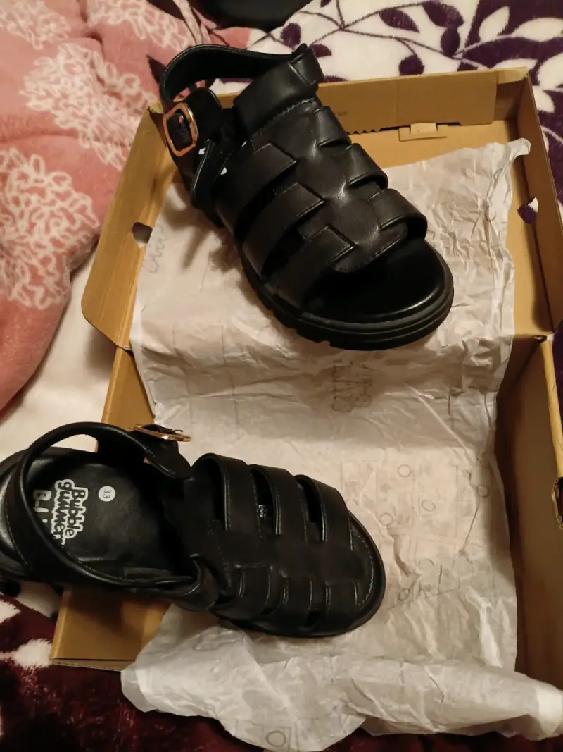 Sandalias negras /Talla 33 - 3