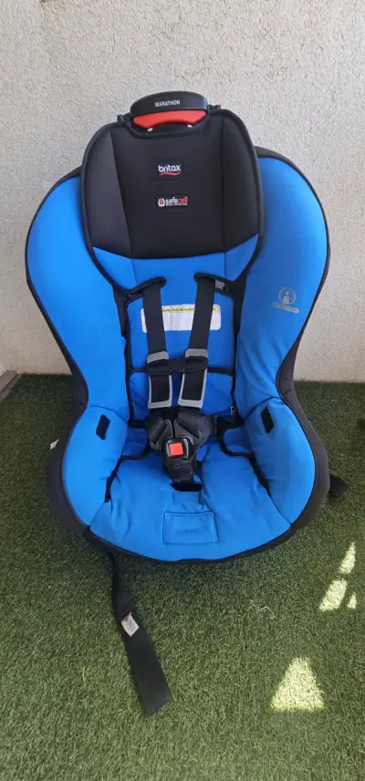 Silla de auto Britax Marathon azul para bebé - miniatura 1
