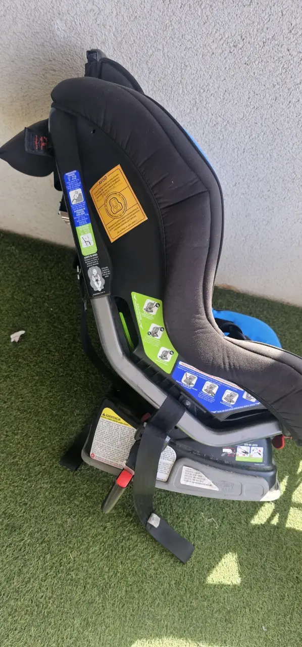 Silla de auto Britax Marathon azul para bebé - 3