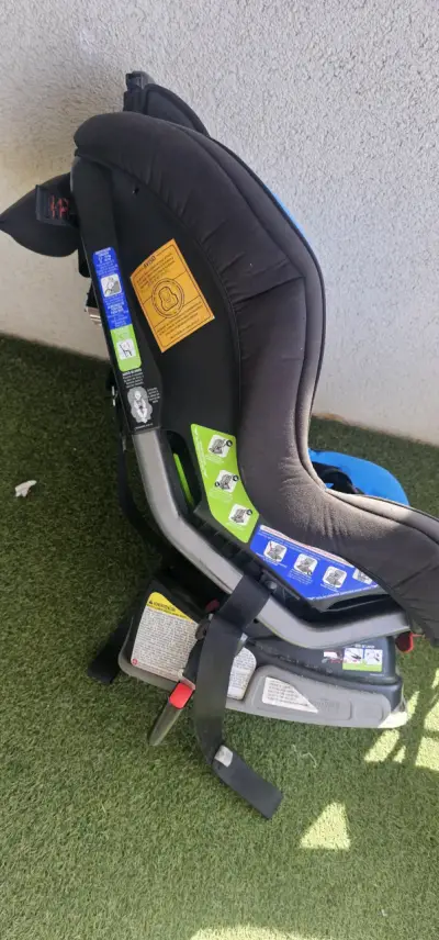 Silla de auto Britax Marathon azul para bebé - miniatura 3
