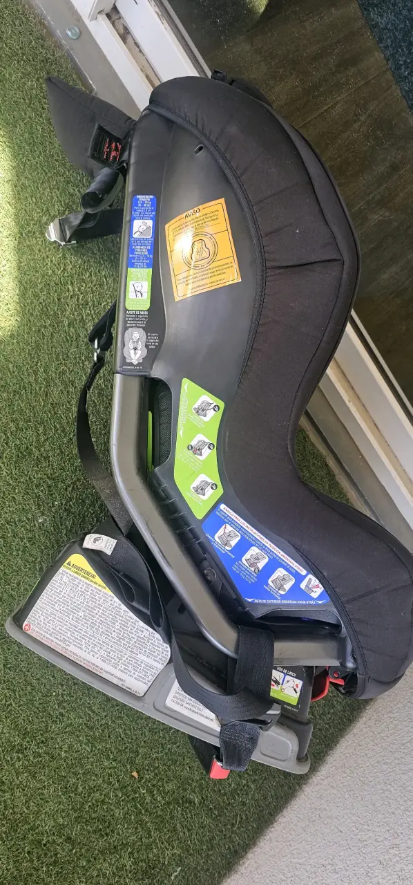 Silla de auto Britax Marathon azul para bebé - 4