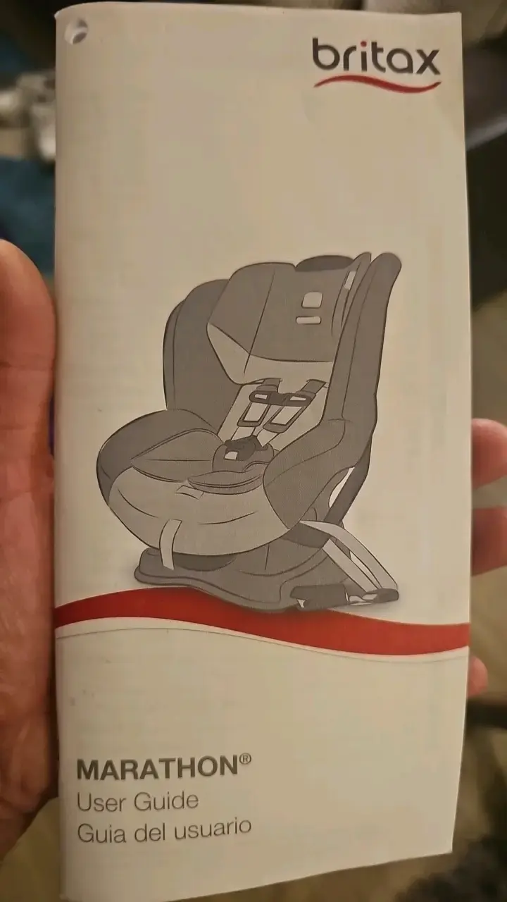 Silla de auto Britax Marathon azul para bebé - 6
