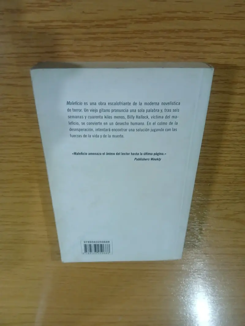 Libro 'Maleficio' de Stephen King en edición de bolsillo - 6