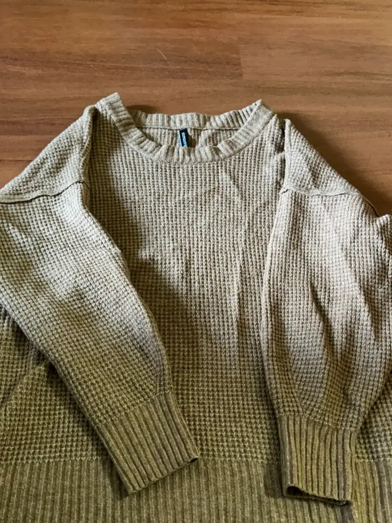 Suéter de punto beige Barbados para mujer - 2