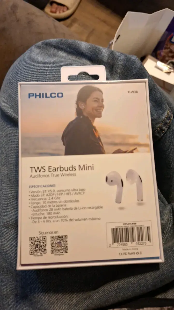 Audífonos True Wireless Philco TWS Earbuds Mini - 3