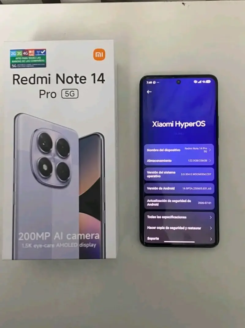 Xiaomi Redmi Note 14 Pro 5G con cámara 2 - 3