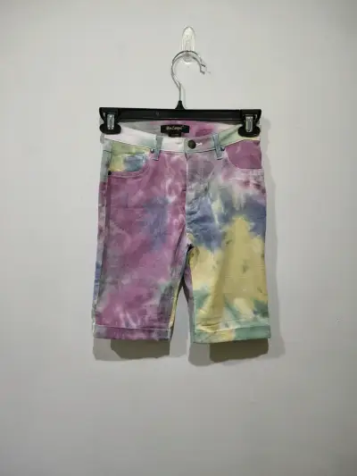 Bermudas tie-dye para niñas - miniatura 1