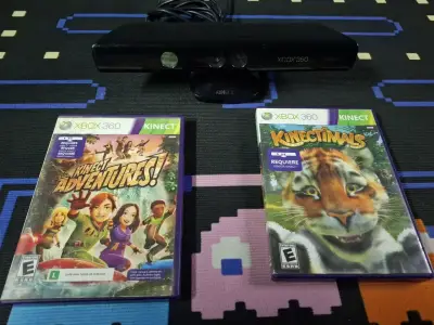 Kinect + 2 juegos (Xbox 360) - miniatura 1