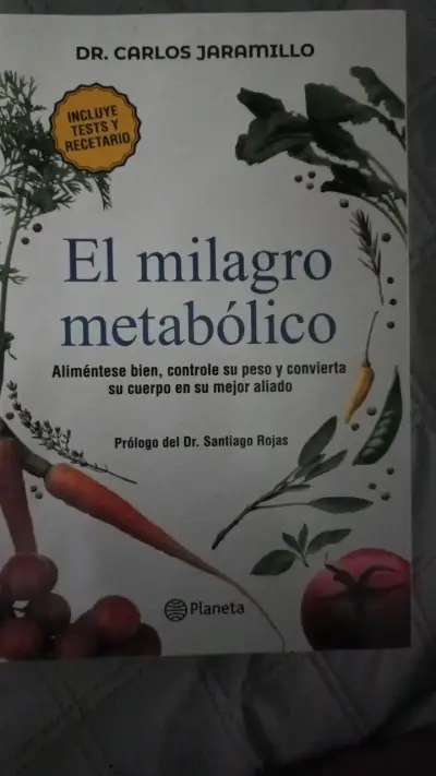 Libro El Milagro Metabólico de Dr. Carlos Jaramillo - miniatura 1
