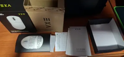 Mouse inalámbrico blanco VXE - miniatura 3
